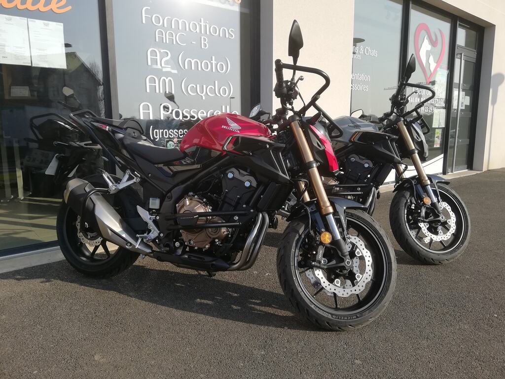 Motos de la formation